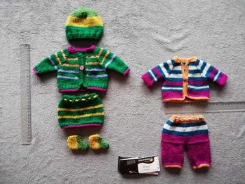 Vêtements de poupée récemment tricotés, Enlèvement ou Envoi, Neuf, Baby Pop