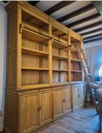 Eiken boekenkast/bibliotheekkast GRATIS LEVERING, Huis en Inrichting, Kasten | Boekenkasten, Ophalen of Verzenden, Zo goed als nieuw
