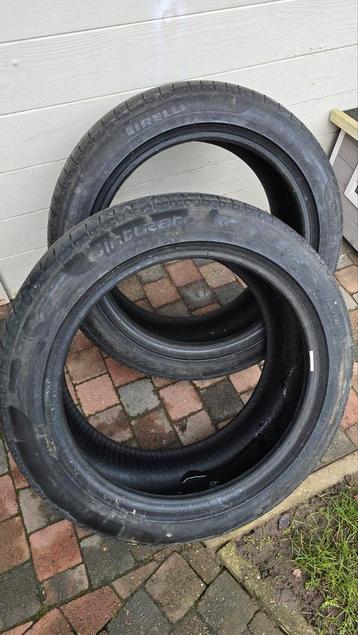 Twee PIRELLI CINTURATO P7 225/50 R18 95W RUN.FLAT. beschikbaar voor biedingen