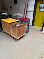 Voorraad rolcontainer bakkerij, Enlèvement