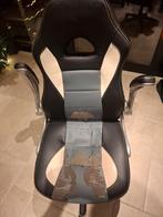 Gratis Bureaustoel zitvlak versleten, Huis en Inrichting, Ophalen, Gebruikt, Grijs, Bureaustoel