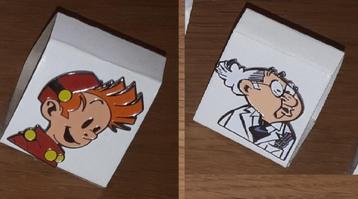 Spirou en Fantasio pinnen beschikbaar voor biedingen