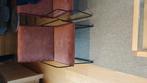 2 stoffen stoelen metalen frame, Huis en Inrichting, Stoelen, Ophalen, Stof