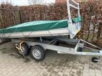 Aanhangwagen dubbelas 750kg, kipper., Auto diversen, Aanhangers en Bagagewagens, Ophalen, Zo goed als nieuw