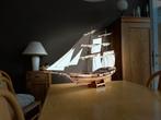 houten boot 86 cm, Hobby en Vrije tijd, Modelbouw | Boten en Schepen, Ophalen