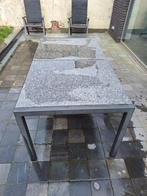Tuintafel, Tuin en Terras, Tuintafels, Ophalen, Gebruikt, Rechthoekig, Aluminium