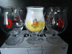 Duvel glazen rode D 33cl 6st, Verzamelen, Biermerken, Ophalen of Verzenden, Nieuw, Glas of Glazen, Duvel