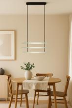Moderne glazen hanglamp design, Huis en Inrichting, Lampen | Hanglampen, Ophalen, Zo goed als nieuw, Glas, Modern, minimalistisch