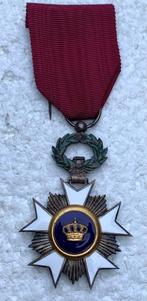 Medaille, Ridder in de Kroon Orde, ZG, Verzamelen, Militaria | Algemeen, Ophalen of Verzenden, Landmacht, Lintje, Medaille of Wings