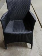 Tuinzetel met box., Tuin en Terras, Ophalen, Gebruikt, Bijzettafel, Rotan