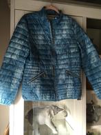 Veste en jean bleue pour femme à peine portée Taille : L/XL, Enlèvement ou Envoi, Comme neuf, Bleu, Taille 42/44 (L)