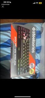Steelserie apex pro mini wireless gaming toetsenbord, Nieuw, Gaming toetsenbord, Azerty, Steelserie
