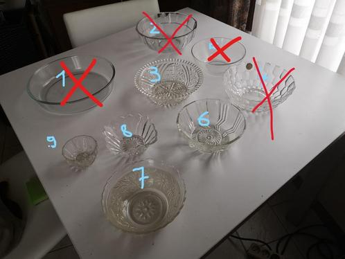 Serie glazen kommen 3 € per stuk, Collections, Verres & Petits Verres, Envoi