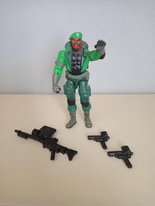 Gi joe SGT. STALKER (v1) uit 2002, Verzamelen, Speelgoed, Zo goed als nieuw, Ophalen of Verzenden
