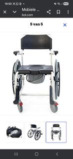 Chaise mobile de douche et de toilette à roulettes, Divers, Enlèvement, Comme neuf