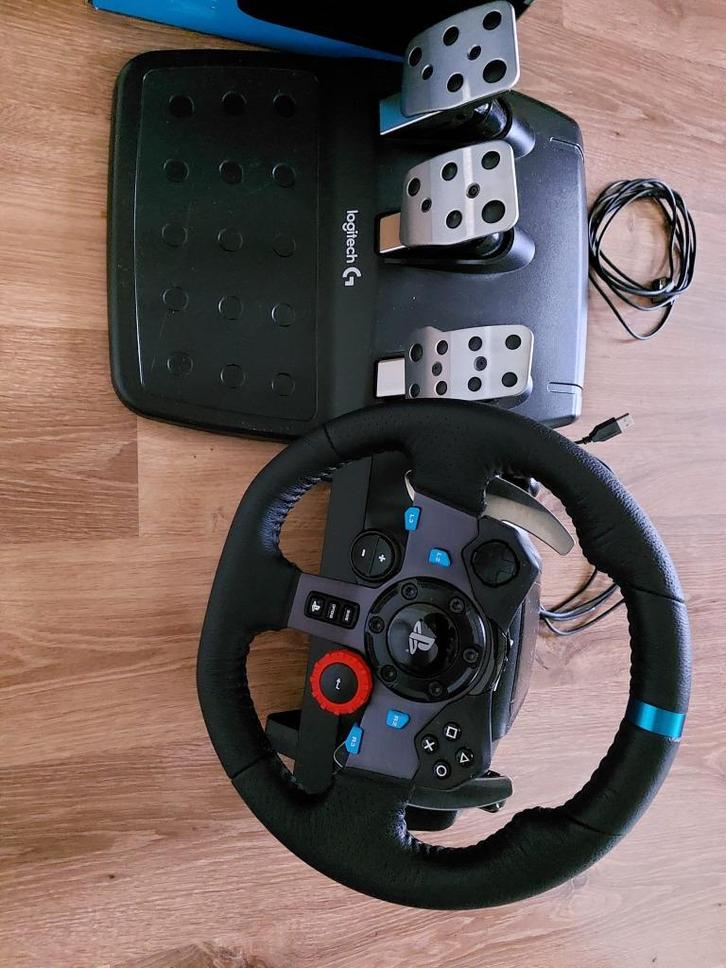 Logitech G29 stuur incl. pedalen en Driving Force Shifter, Games en Spelcomputers, Spelcomputers | Sony Consoles | Accessoires