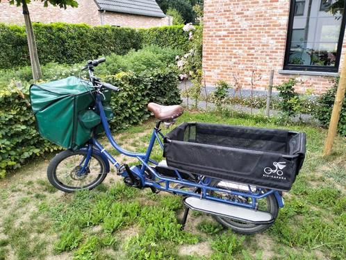 Longtail fiets Bicicapace, Fietsen en Brommers, Fietsen | Bakfietsen, Gebruikt, Overige merken, 3 kinderen, Elektrisch, Ophalen