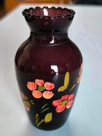 Klein art deco vaasje, Booms glas, Ophalen of Verzenden