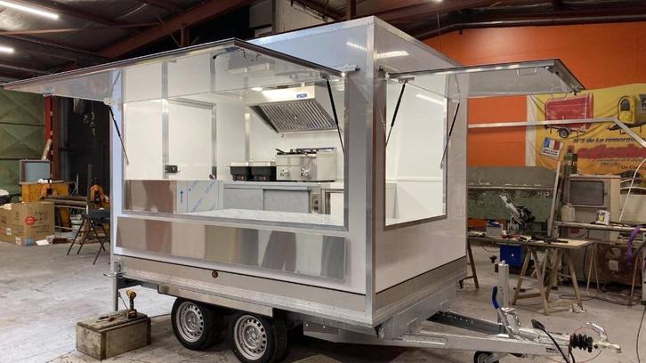 remorque foodtruck snack, Zakelijke goederen, Horeca | Food, Snacks, Verzenden
