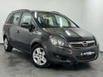 Opel Zafira 1.7 CDTi 7pl - Euro5 - Carnet - 1erMain, Auto's, Voorwielaandrijving, Euro 5, Zwart, 4 cilinders