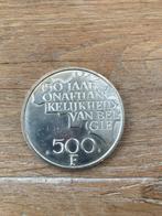 zilveren munt 500fr nederlandse versie, Postzegels en Munten, Munten | België, Zilver, Ophalen of Verzenden, Losse munt, Zilver