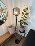Staanlamp, Huis en Inrichting, Lampen | Vloerlampen, Ophalen, Zo goed als nieuw, Glas, 100 tot 150 cm