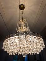 Kristal kroonluchter luster verlichting 50 diameter x 60cmH, Huis en Inrichting, Ophalen, Gebruikt, Overige materialen