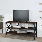 vidaXL Tv-meubel 100x40x50 cm bewerkt hout gerookt eikenkleu, 100 tot 150 cm, Ophalen of Verzenden, Zo goed als nieuw, Minder dan 100 cm