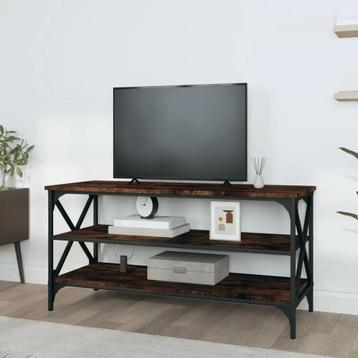 vidaXL Tv-meubel 100x40x50 cm bewerkt hout gerookt eikenkleu beschikbaar voor biedingen