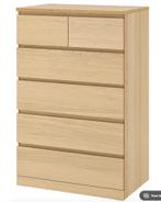 IKEA MALM dressoir, Huis en Inrichting, Kasten | Ladekasten, 5 laden of meer, Ophalen, Zo goed als nieuw