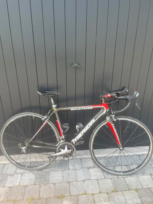 Merida Scultura EVO 907 racefiets, Fietsen en Brommers, Fietsen | Racefietsen, Zo goed als nieuw, Carbon, Ophalen