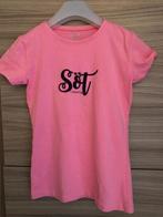 Mooie, roze t-shirt ZEEMAN, maat 146/152, Fille, Chemise ou À manches longues, Zeeman, Enlèvement ou Envoi