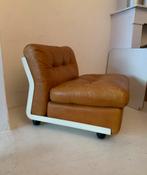 Fauteuil C&B Italia van Mario Bellini, Ophalen, Leer