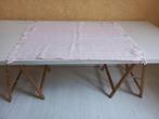 babydeken met franjes 93/78 cm, Kinderen en Baby's, Ophalen, Gebruikt, 85 tot 100 cm, Deken