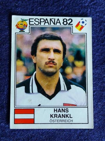 Panini sticker voetbal  ' WK Esp 1982 - Hans Krankl '  #142 beschikbaar voor biedingen