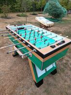 Professionele  groene Jupiter voetbaltafel kicker, Sport en Fitness, Ophalen, Zo goed als nieuw