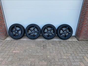NIEUWE set LM 16 Velgen VW/AUDI/SEAT/SKODA met winterbande beschikbaar voor biedingen