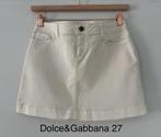 Rok van Dolce&Gabbana - maat 27, Kleding | Dames, Rokken, Maat 38/40 (M), Dolce&Gabbana, Wit, Nieuw