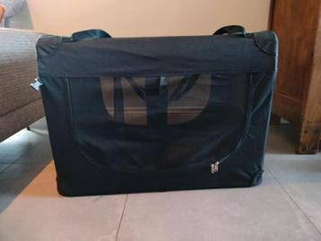 Grote hondenbench plooibaar reismand beschikbaar voor biedingen