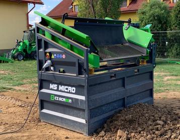 Machine de criblage / tamis de sol FleXiever : MS Micro, Enlèvement, Neuf
