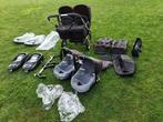 Bugaboo donkey + 2 maxi-cosi's met isofixen, Ophalen, Gebruikt, Bugaboo, Verstelbare duwstang