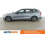 Volvo V60 2.0 B4 R Design (année de construction 2021), Autos, Volvo, Cuir, Argent ou Gris, Noir, 5 portes