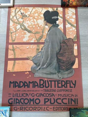 Madama Butterfly wanddecoratie beschikbaar voor biedingen