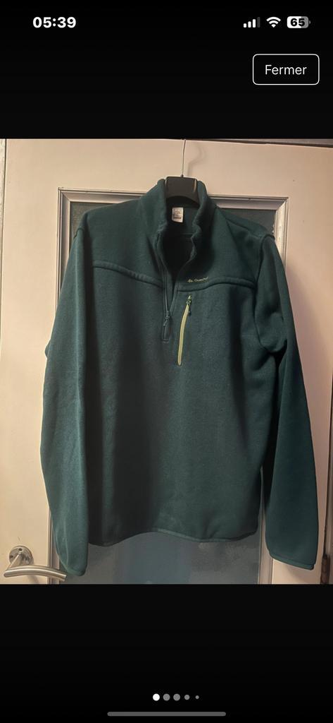 Quechua  Polaire chaude de randonnée homme XXL,, Kleding | Heren, Truien en Vesten, Zo goed als nieuw, Ophalen of Verzenden