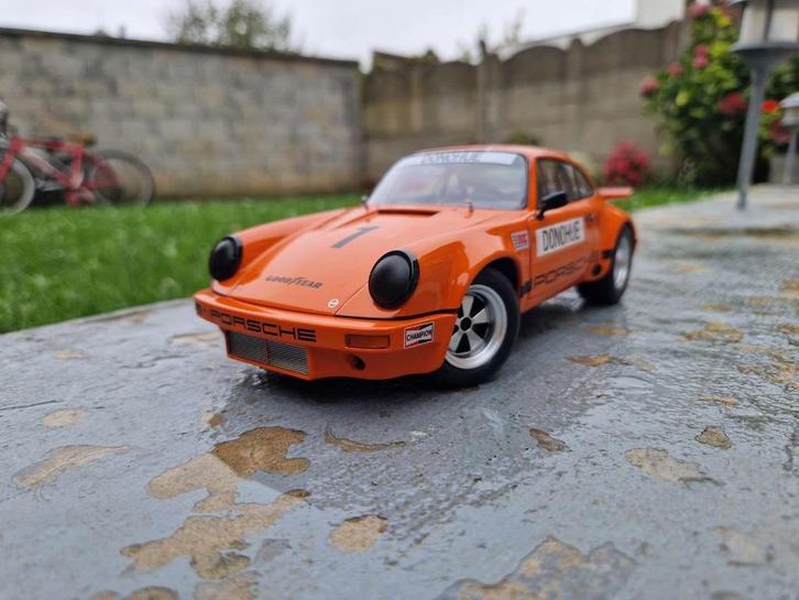PORSCHE 911 Iroc 1974 - Échelle 1/18 - PRIX : 49€, Hobby en Vrije tijd, Modelauto's | 1:18, Nieuw, Auto, Solido, Ophalen
