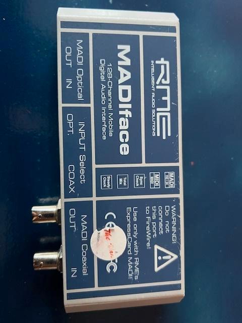 RME HDSPe MADIFACE, Audio, Tv en Foto, Professionele apparaten, Zo goed als nieuw, Audio, Ophalen