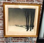 winters landschap - Valerius De Saedeleer, Antiquités & Art, Enlèvement