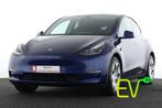 Tesla Model Y LONG RANGE DUAL MOTOR AWD 78.8 kWh LONG RANGE, Auto's, Tesla, Automaat, Gebruikt, Blauw, Leder
