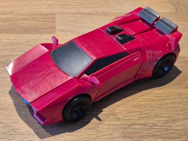 Transformers, Sideswipe, 17cm, Kinderen en Baby's, Speelgoed | Actiefiguren, Gebruikt, Ophalen