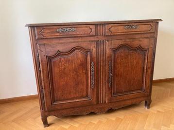 Commode ancienne 2 portes + 2 tiroirs, Enlèvement